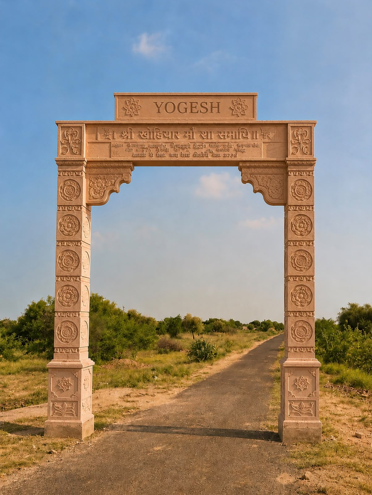 Neelkanth Stones Gate Stone Work 7