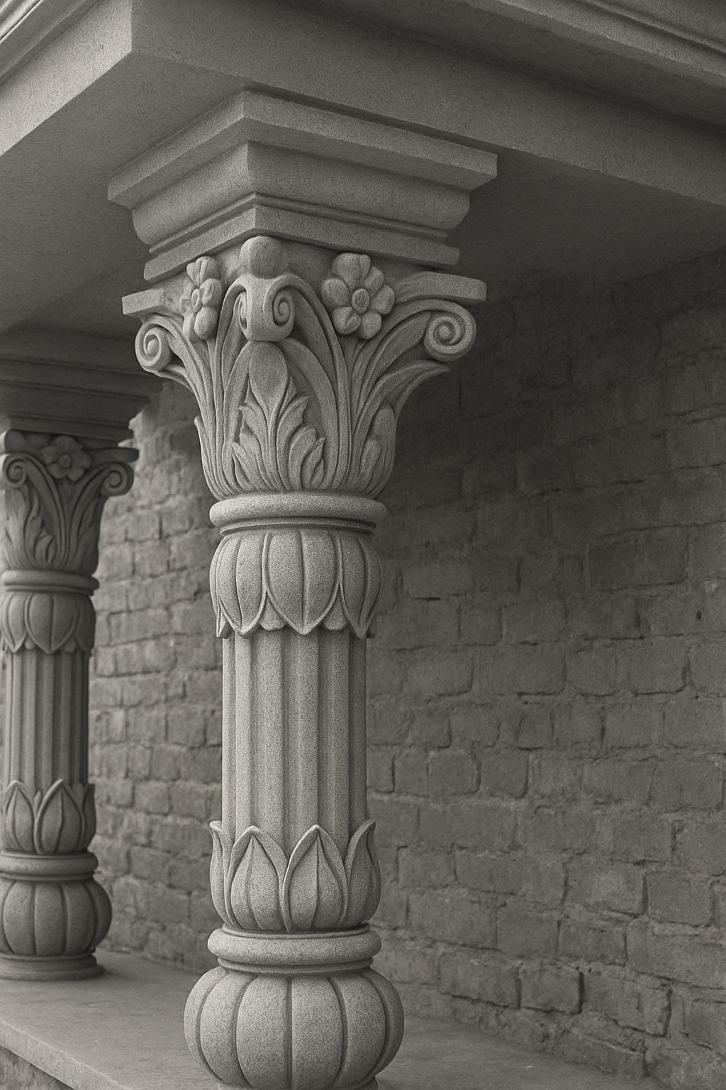 Neelkanth Stones Pillar Stone Work 6